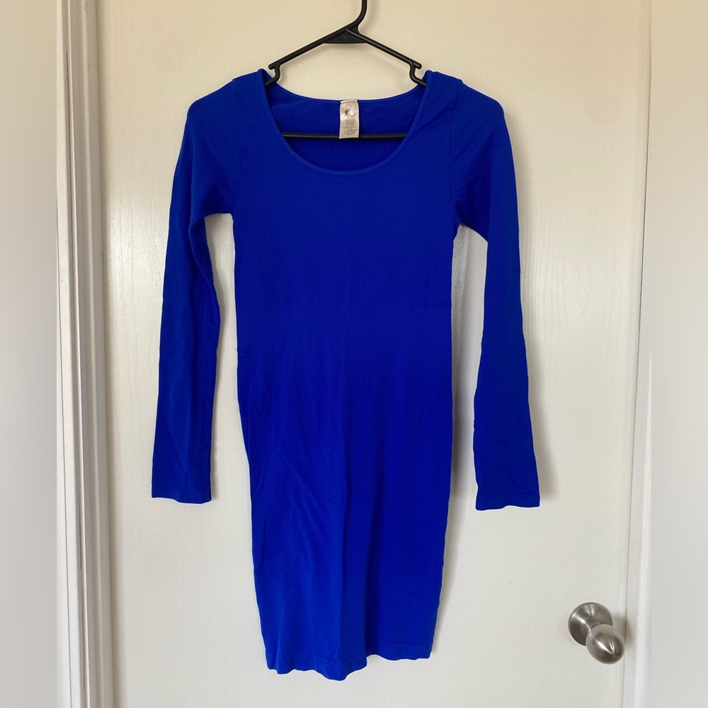 Y2K long sleeved spandex top/dress